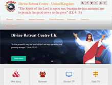 Tablet Screenshot of divineuk.org